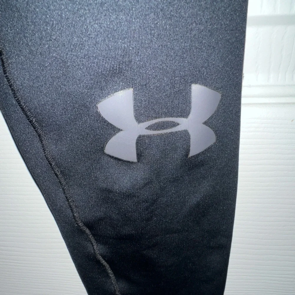 Under Armour ColdGear Men's Black Compression Pants Size L Athletic Skinny Leg